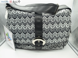 ** free shipping [ Curren com ]Kalencom mother's bag buckle bag li pull z black white 156204 4 point set **