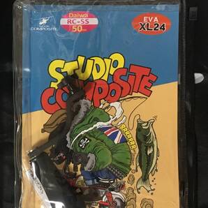 ★新品未使用★ LAST 1点 Studio composite スタジオコンポジット RCSS-50mm EVAノブ R24XL ダイワ用 ブラックブラック ハンドル