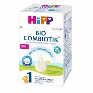 新品未開封 HIPP (ヒップ) オ－ガニック 粉ミルク コンビオティック BIO Step 1 (0ヶ月から) 600g