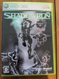 SHADOW RUN 【XBOX360】【中古品】【箱・説明書付き】