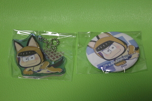 Osomatsu -San × 3Coins 2 -й акриловый ключ Can Badge Karamatsu