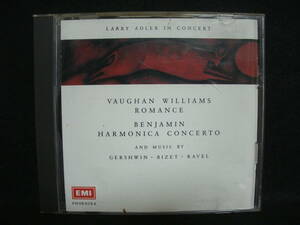 ●送料無料●中古CD● VAUGHAN WILLIAMS & BENJAM　/ LARRY ADLER IN CONCERT