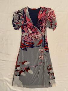 Vivienne Tam Vivi Tam Grey Grey Dress Floral Archive Archive Платье