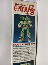 1/100 ジーキャノン 機動戦士ガンダムF91 ガンプラ バンダイ 開封済み中古未組立プラモデル レア 絶版_画像6