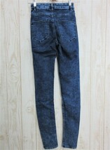 H&M DIVIDED/エイチアンドエム：スキニーデニムパンツ ストレッチ スリム サイズEUR32/US2/レディース/中古/USED_画像2