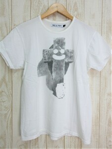 APRES LA MORT/アプレスラモート：半袖プリントTシャツ クロス フランス製 サイズS メンズ 中古/USED/エストネーション