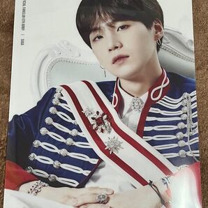 BTS SUGA ARMY5期 公式KIT 下敷き風グッズ