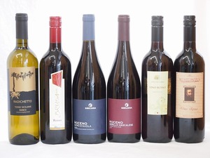  wine set red wine white wine 6ps.@ selection Italy wine ( red 5ps.@, white 1 pcs ).750ml×6ps.