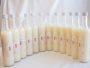 一糀。 ノンアルコール吟醸甘酒 500g 瓶 × 12本