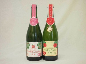  domestic production .. Sparkling ... wine 2 pcs set (.., a little ..)( Aomori prefecture Nagano prefecture ) 750ml× 2 ps 