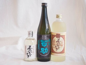  Ooita prefecture Inoue sake structure wheat shochu carefuly selected 3 pcs set Inoue sake structure 100 .(..) dream. .. time 720ml× 2 ps .. wheat shochu dream. .. time 300ml× 1 pcs 