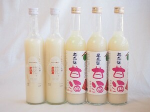  select sweet sake amazake 5 pcs set ( inside ..( Gifu prefecture )×3 one . ginjo ....( Aichi prefecture )500ml× 2 ps )