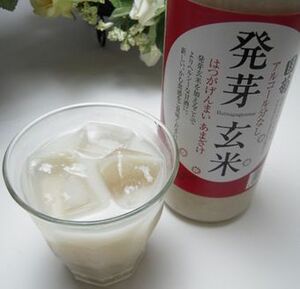 12 pcs set . cape country . germination brown rice sweet sake amazake ( is ..........) nonalcohol 985g