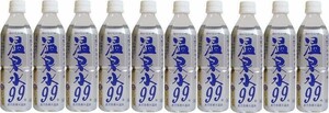 34 pcs set hot spring water 99 mineral water alkali ion water PET bottle ( Kagoshima prefecture )500ml×34ps.