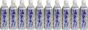 43 pcs set hot spring water 99 mineral water alkali ion water PET bottle ( Kagoshima prefecture )500ml×43ps.