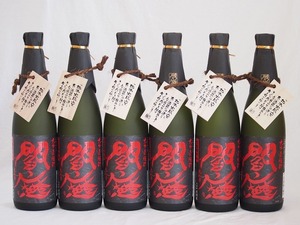 全量麹仕込麦焼酎 黒閻魔 老松酒造(大分県)720ml×6本