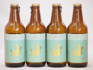 4 pcs set ( Owari Nagoya craft beer IPA Indy a pale gold ...) 330ml×4ps.