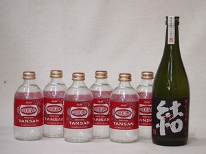 家のみ本格酎ハイ7本セット(ウイルキンソンタンサン 炭酸水瓶 芋麹芋焼酎 結28度(鹿児島県)) 500ml×6本 720ml×1本