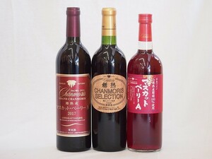  car moli red wine 3 pcs set kabe Rene so- vi two yon.. muscat Berry A.. muscat Berry A( Yamanashi prefecture )750ml×3