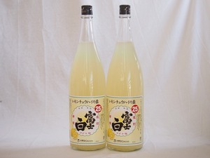 2本セット(富士白レモンチューハイの素 25度) 1800ml×2本