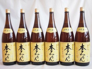 6本セット 白扇酒造 伝統製法熟成本みりんl(岐阜県) 1800m×6本