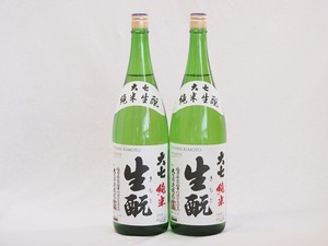 福島大七2本セット(大七 生もと 純米(福島県)) 1800ml×2本