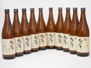  blow on sake structure quality product classical potato shochu manner .....( Kagoshima prefecture )720ml×10