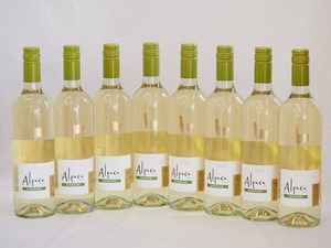 8 pcs set ( Chile white wine alpaca so- vi niyon* Blanc ( Chile )) 750ml×8ps.