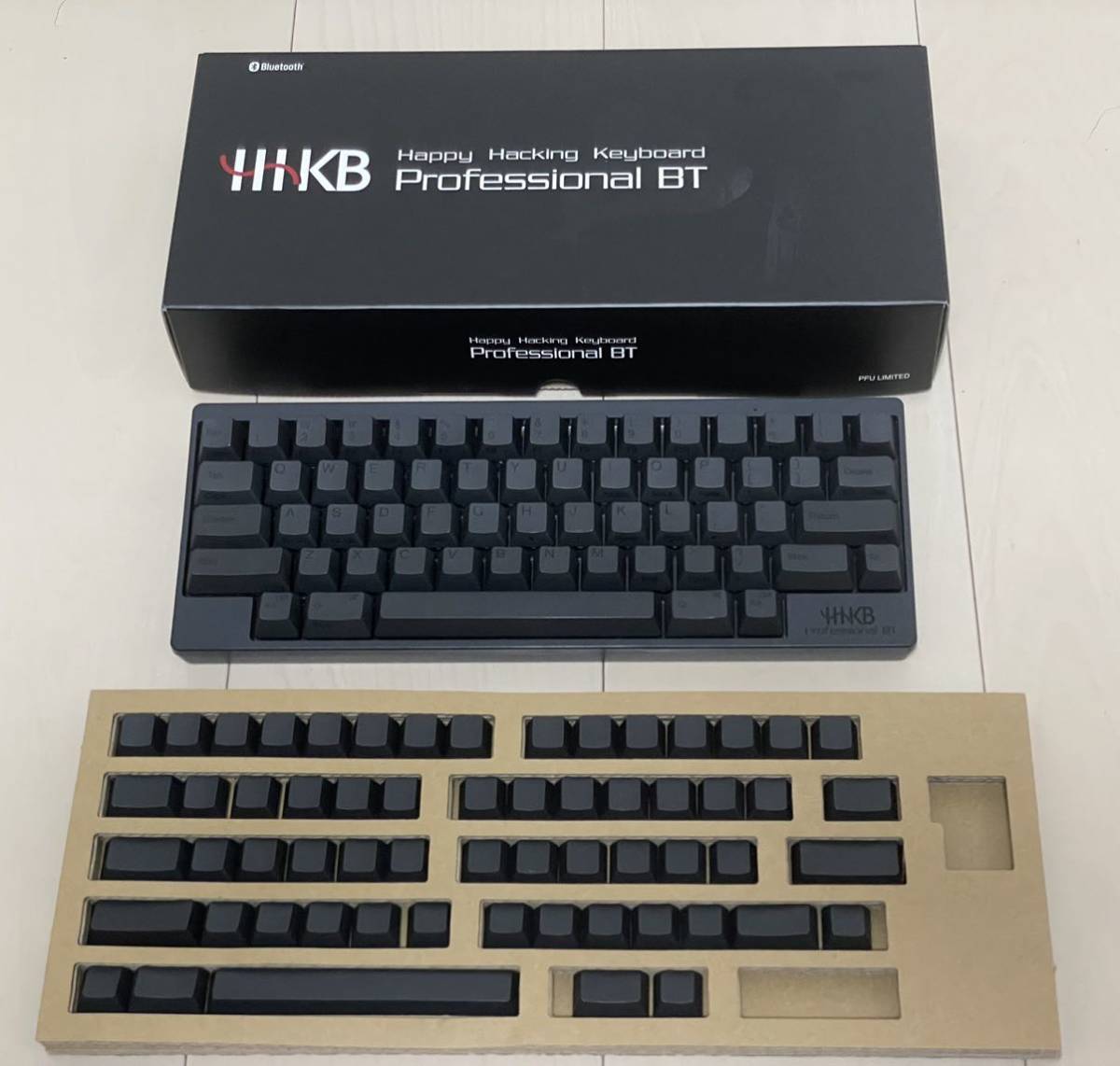 激安 Hhkb Happy Hacking Keyboard Professional Bt Pd Kb600b 英語配列 墨 キートップ 英語配列 無刻印 墨 セット 人気の オークション落札商品 Molineradelcentro Com Pe