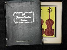 36 Famous Italian Violins イタリア/ヴァイオリン/カタログ/洋書/弦楽器/バイオリン/専門書_画像1