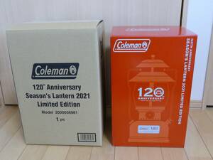 コールマン シーズンズランタン 2021 120th アニバーサリー ランタン Coleman 新品未使用品