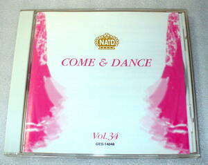 D5■カムアンドダンス COME & DANCE Vol.34 ◆社交ダンス 日本社交舞踏教師協会