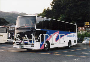 D【バス写真】L版1枚　西日本JRバス　いすゞUFC　貸切車