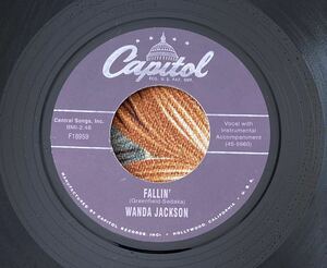 Wanda Jackson, Gene Vincent & His Blue Caps 7inch Fallin'/Everybody's Got A Date But Me ロカビリー