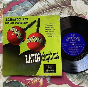 Edmundo Ros And His Orchestra 1950 UK Original 10inch Latin Rhythms Rumba Samba Manno