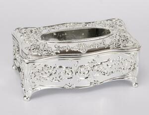 * dish case * gorgeous . beautiful * dish box * new goods *silver