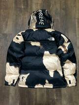 国内正規【S】Supreme The North Face Bleached Denim Print Nuptse Jacket ノースフェイス シュプリーム ヌプシ_画像2