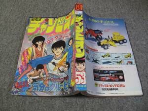 FSLe318a1981/12/11:少年チャンピオン/白石まるみ/石綿周一/えんどコイチ/佐藤宏之/どおくまん/石井いさみ/手塚治虫/バロン吉元