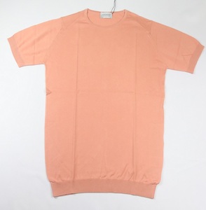 新品 John Smedley　ジョンスメドレー 最高級シーアイランドコットン　クルーネックTシャツ Mサイズ MADDER