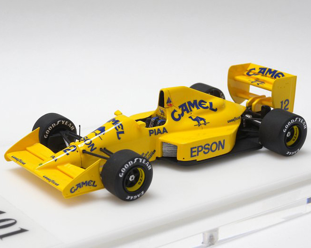 当時物 モデラーズ 1/20 キャメル・ロータス 101 ジャッド 中嶋4位仕様-