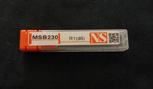 ☆超お買得/　未開封新品/ NSTOOL/ 日進工具/ MSB230×R1.0(d6)特注品/無限コーティング 2枚刃ボールエンドミル/MSB230×R1.0(d6)特注品 