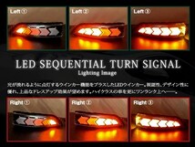 トヨタ カムリハイブリッド 前期 後期 AVV50 2011/8～ 流れる ウインカー シーケンシャル LED サイドマーカー ドアミラー クリア 純正交換_画像3