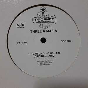 THREE 6 MAFIA / TEAR DA CLUB UP /G-RAP/GANGSTA/DJ PAUL,JUICY J/メンフィスラップ/MEMPHIS RAP/NEW AGE 