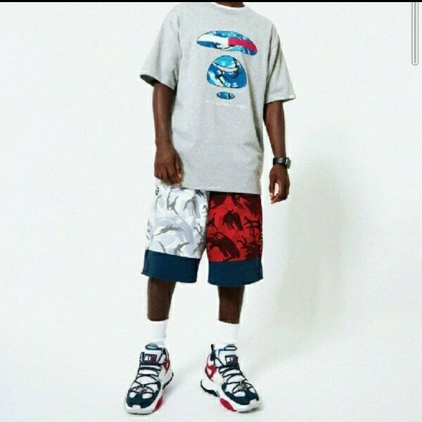 AAPE X TOMMY JEANS FLAG REVERSIBLE SHORTS