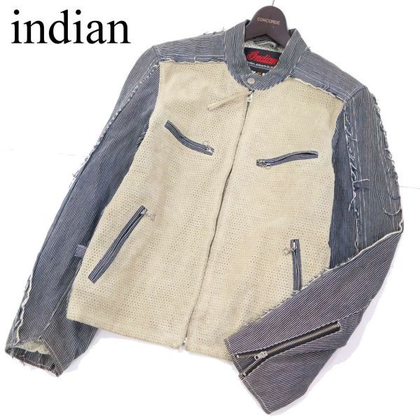 ヤフオク! -インディアン レザージャケットの中古品・新品・未使用品一覧