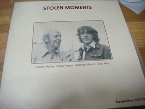 JIMMY RANEY & DOUG RANEY STOLEN MOMENTS STEEPLECHASE LP MADE IN DENMARK デンマーク プレス