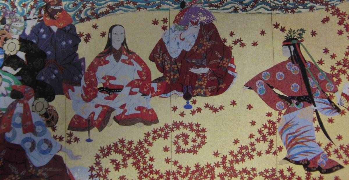 Morita Shihei, Tatsuta Hime, Peintures encadrées provenant de livres d'art encadrés rares, Livré avec un tapis sur mesure, Fabriqué au Japon, tout neuf et encadré., livraison gratuite, peinture, peinture à l'huile, Nature, Peinture de paysage