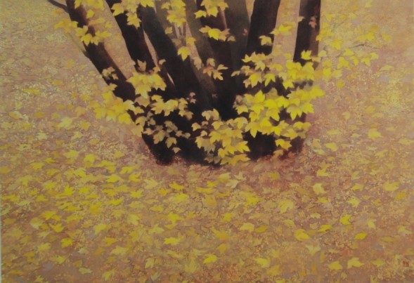 Kaii Higashiyama, [L'automne arrive], Œuvres populaires, Livres d'art rares et peintures encadrées, Quatre saisons, Paysage, En bonne condition, livraison gratuite, Peinture, Peinture à l'huile, Nature, Peinture de paysage