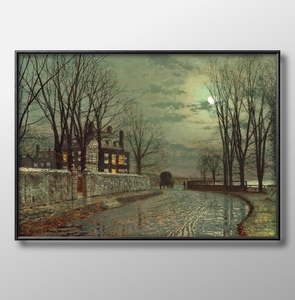 Art hand Auction 4152■Free shipping!!A3 poster Grimshaw Scandinavia/Korea/Painting/Illustration/Matte, residence, interior, others