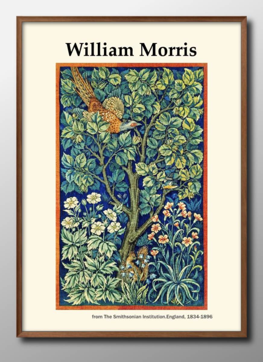 1-0176 ■ Free shipping!! A3 poster William Morris Nordic/Korean/painting/illustration/matte, Housing, interior, others